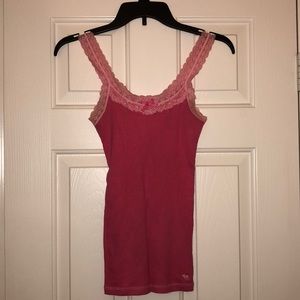 Ambercrombie Pink Tank